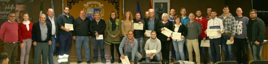 EL Levante Almeriense y el Ayuntamiento de Garrucha clausuran el curso de “Marinero de puente”